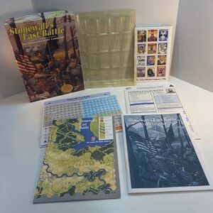 Stonewalls Last Battle The Chancellorsville Campaign Board Game Avalon Hill 1996